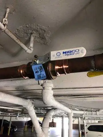 Copper pipe repair and valve work for Backflow Testing in Milford
